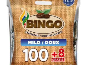 Cafea Bingo  Mild 100-8 pad pachet