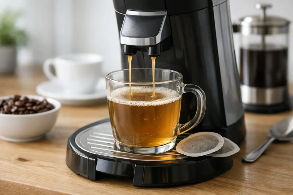 De ce iese cafeaua apoasă la Senseo?