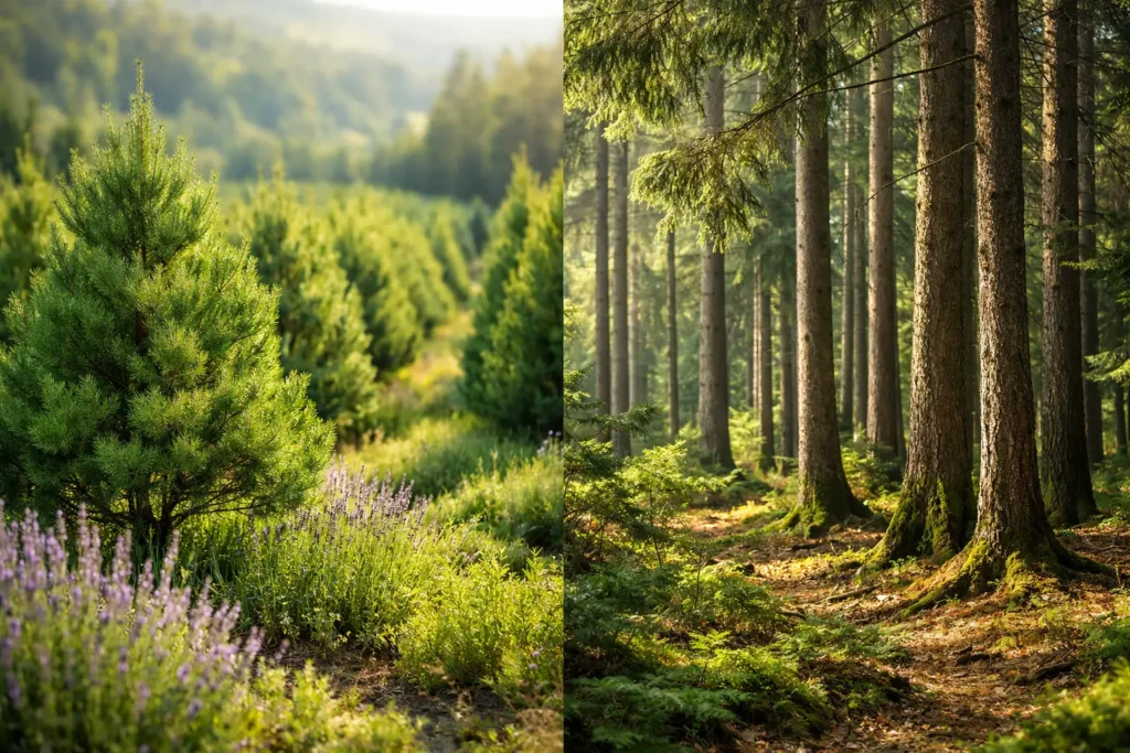 Paduri aromate vs paduri clasice: diferențe