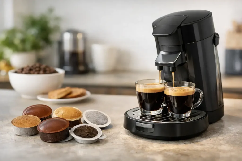 Ce paduri merg la Philips Senseo