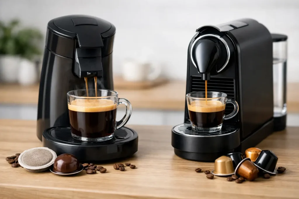 Senseo versus Nespresso acasă