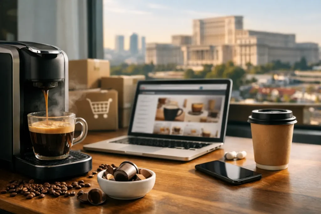 Viitorul cafelei rapide în ecommerce România