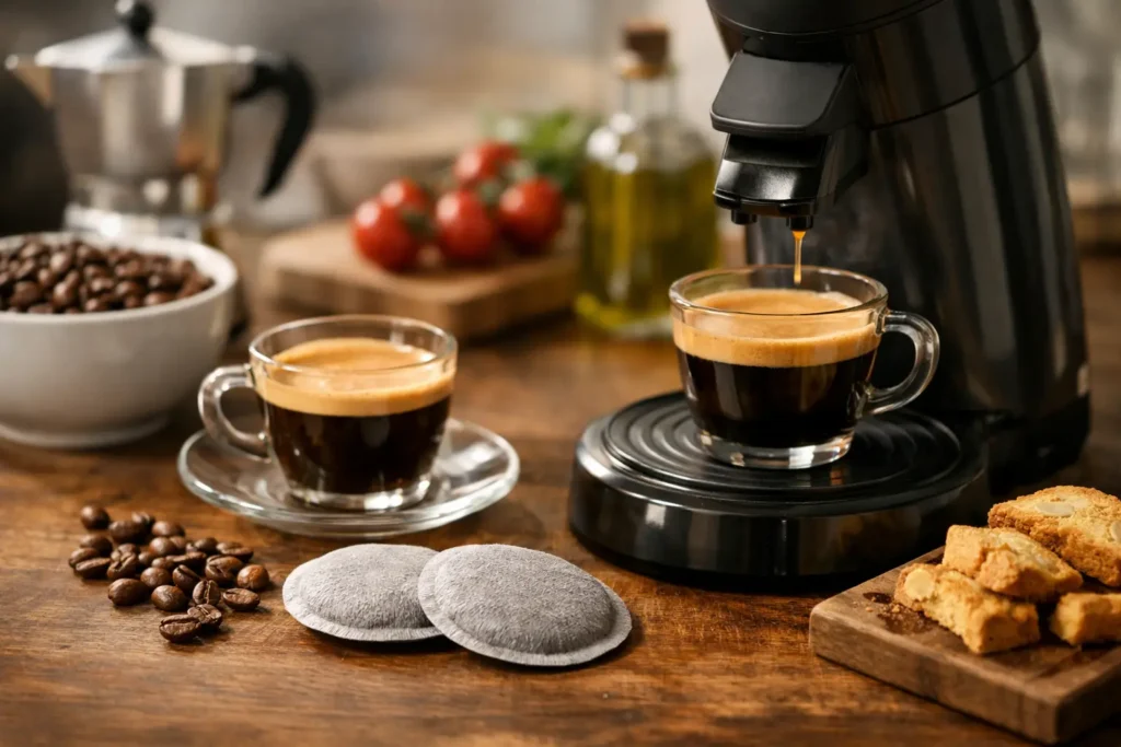 Cafea paduri Senseo Italian Stile merită?