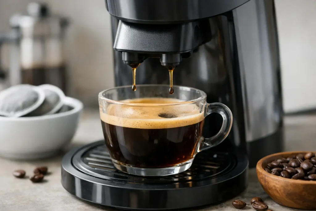 De ce curge încet cafeaua la Senseo