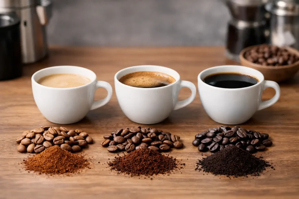 Ghid intensitate cafea pentru începători