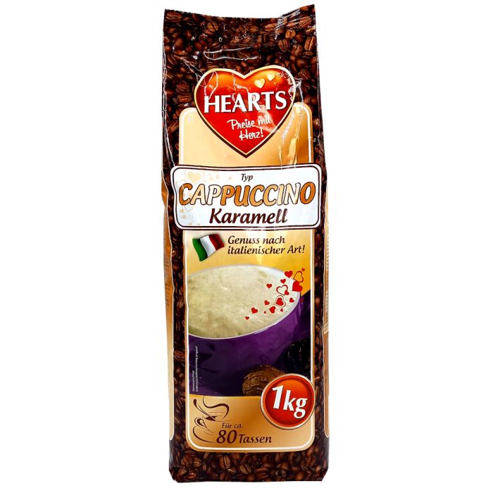 Cappuccino Hearts Caramell 1kg