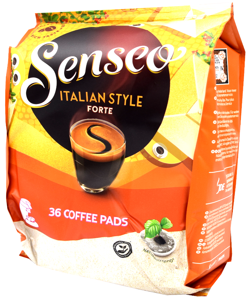 Cafea paduri Senseo Italian Style Forte 250g 36 paduri