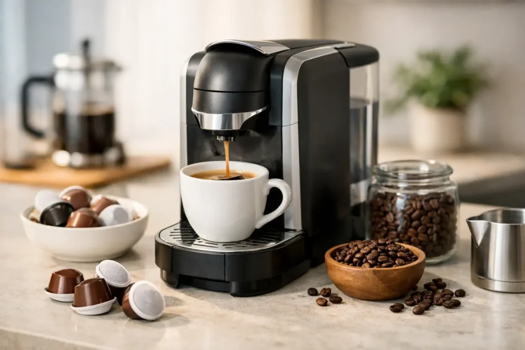 Aparat cafea cu paduri - cum alegi bine