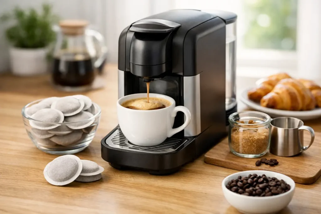 Tendințe consum cafea acasă cu paduri